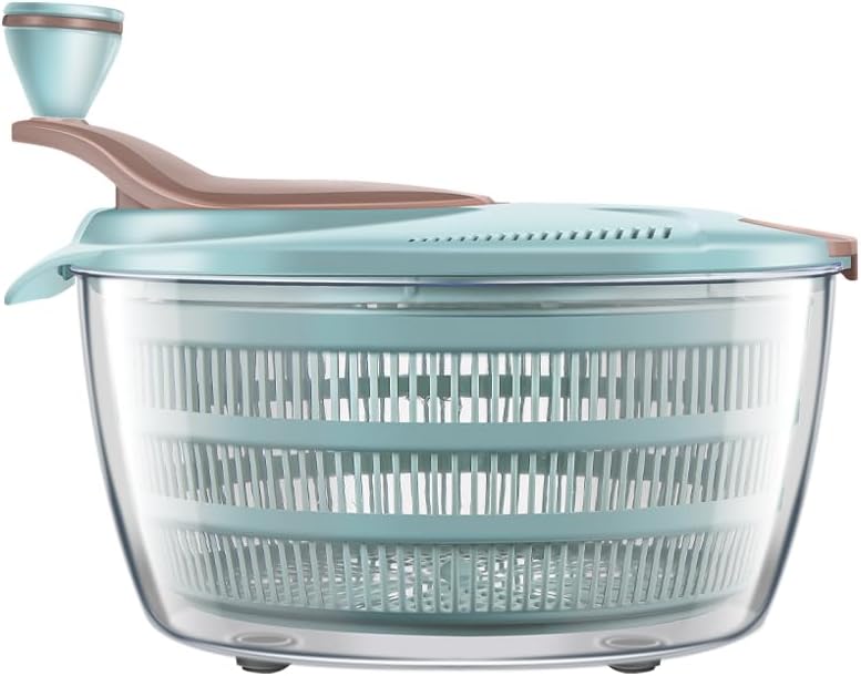 Salad Spinner - 4.24 Quart Salad Spinner, practical manual
