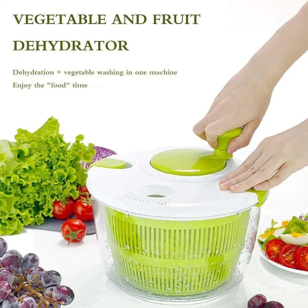 Salad Spinner - Salad Spinner Dryer Vegetable Fruit Food