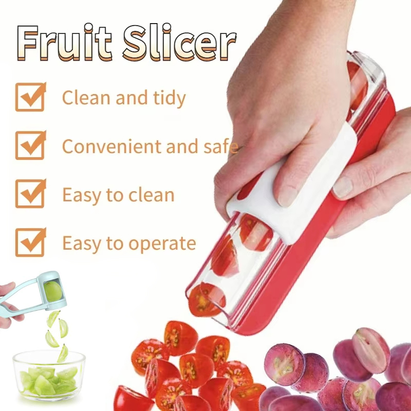 Salad Spinner - Tomato Grape Cherry Slicer Fruit Vegetable