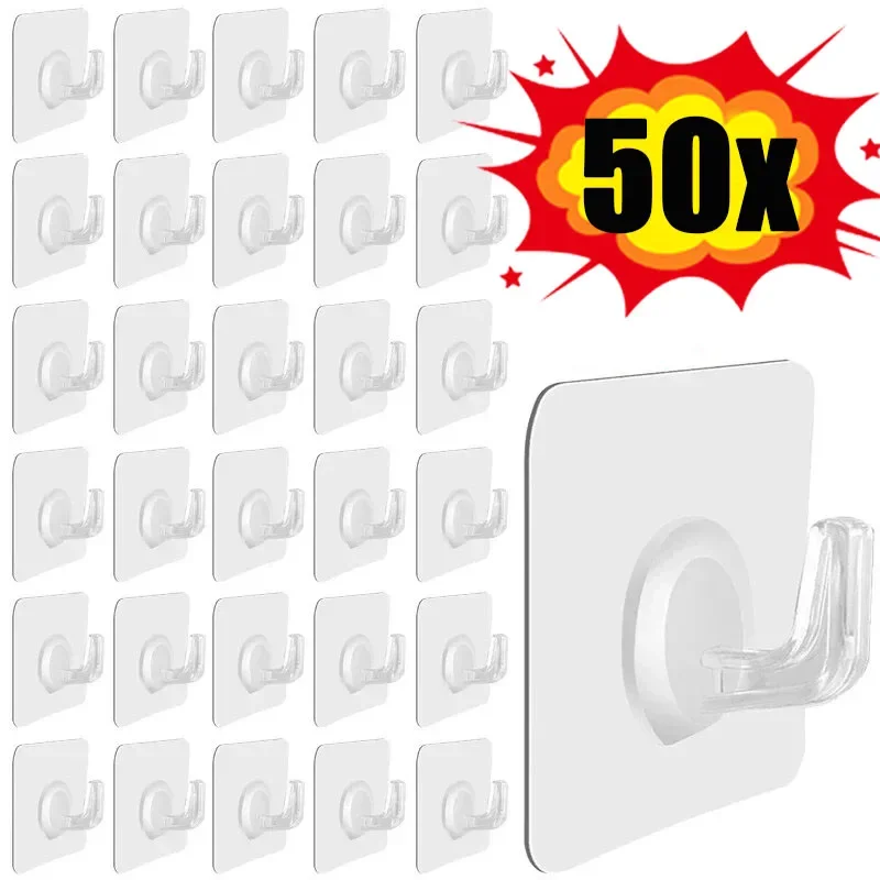 5-50pcs Transparent Self Adhes - Kitchen Gadgets Rack review and price