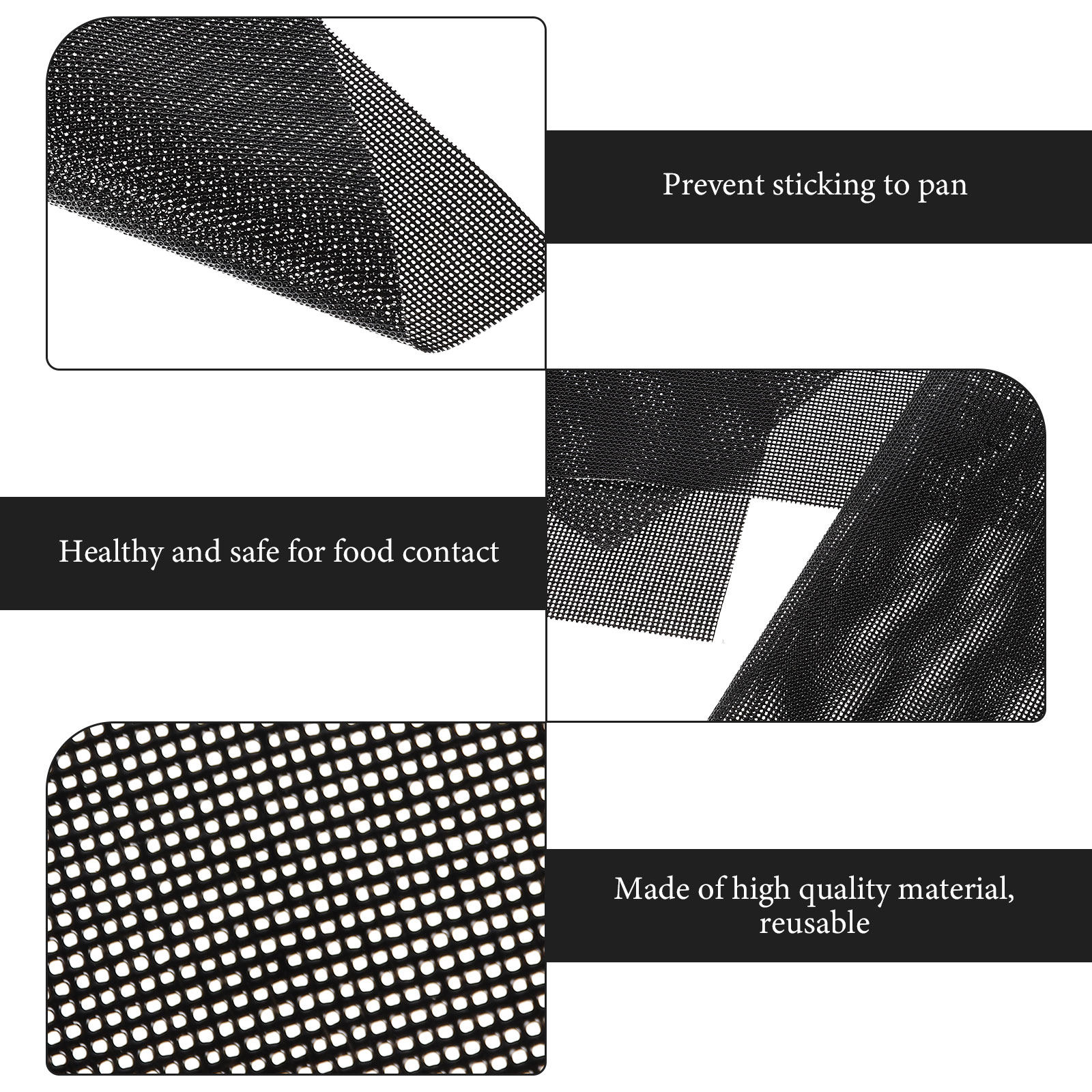4Pcs Air Fryer Inner Liners Pr - Silicone Baking Mat review and price