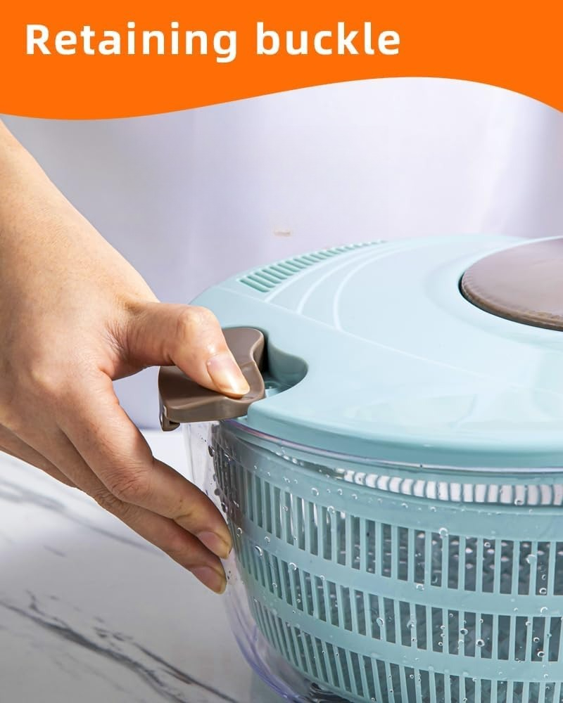 4.24 Quart Salad Spinner, prac - Salad Spinner review and price