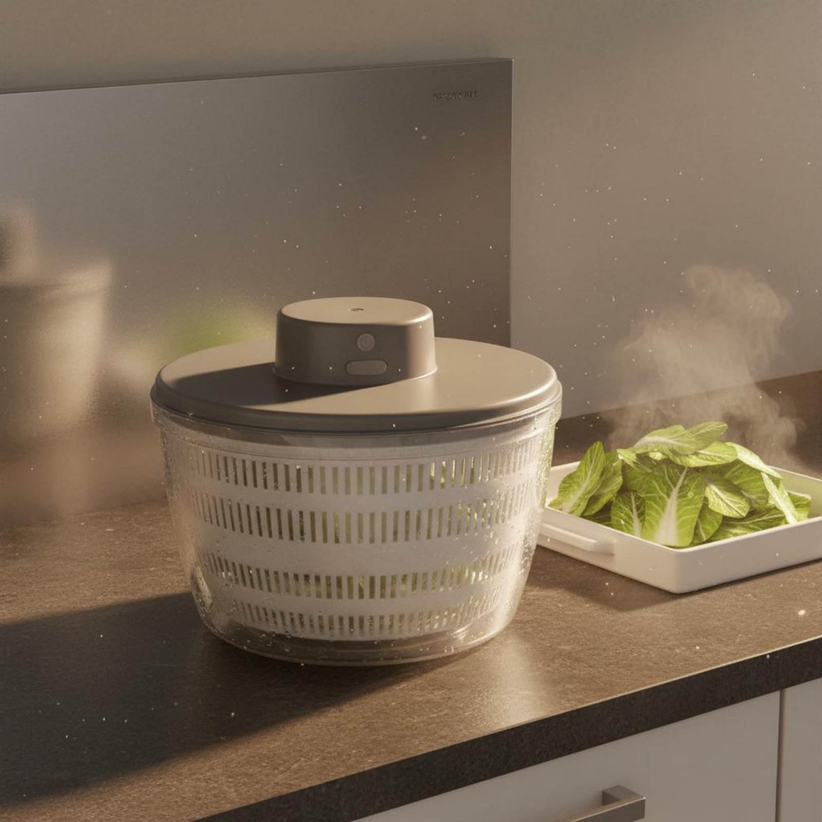 Electric Salad Dryer Multi-Fun - Salad Spinner review and price