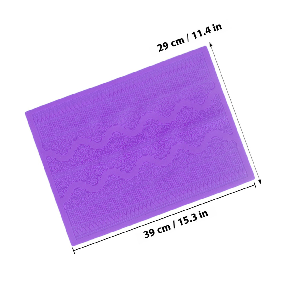 1pcs Silicone Mat Purple Food- - Silicone Baking Mat review and price