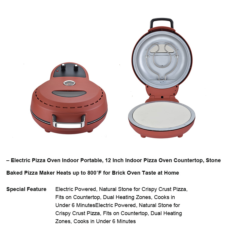 Electric Pizza Oven Indoor Por - Pizza Stone Baking review and price