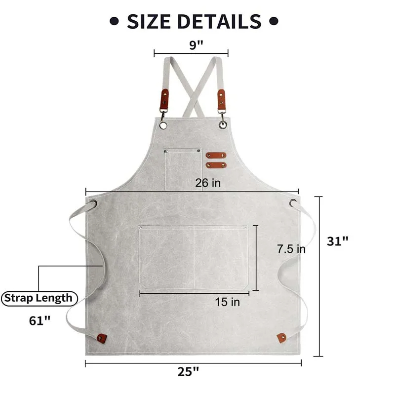 Household Canvas Apron Oil-pro - Kitchen Gadgets Trending review and price