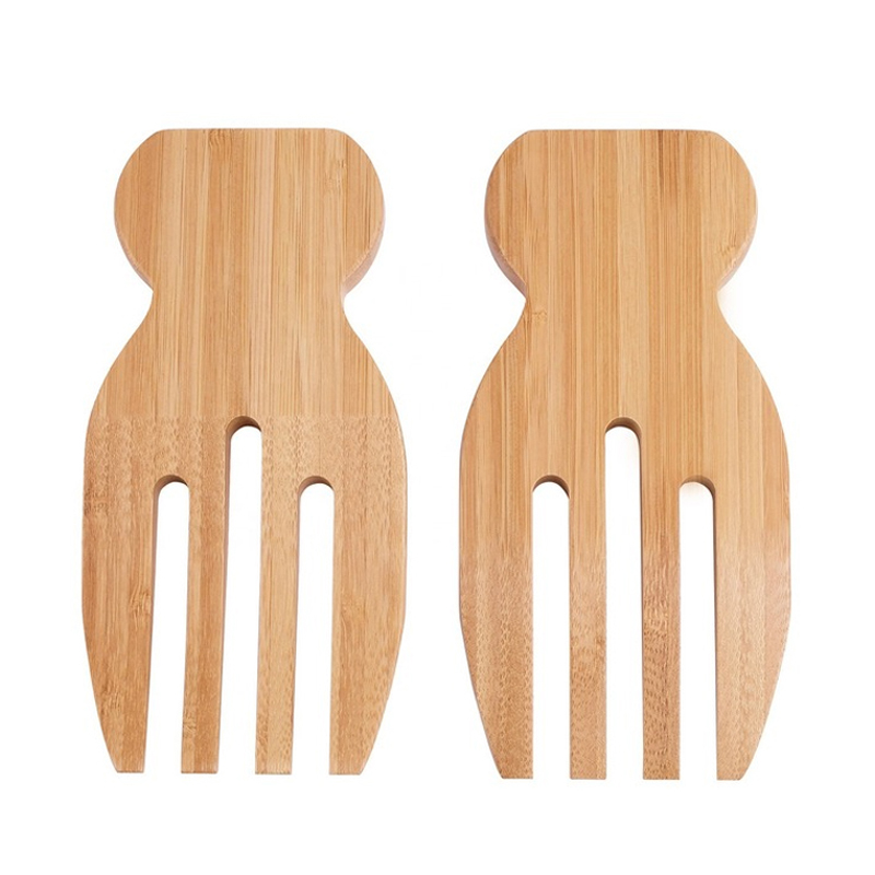 2Pcs Salad Hands Bamboo Salad  - Kitchen Helper Gadgets review and price