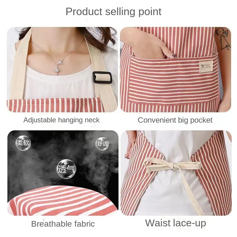 Kitchen Apron Fashionable Line - Kitchen Gadgets Trending review and price