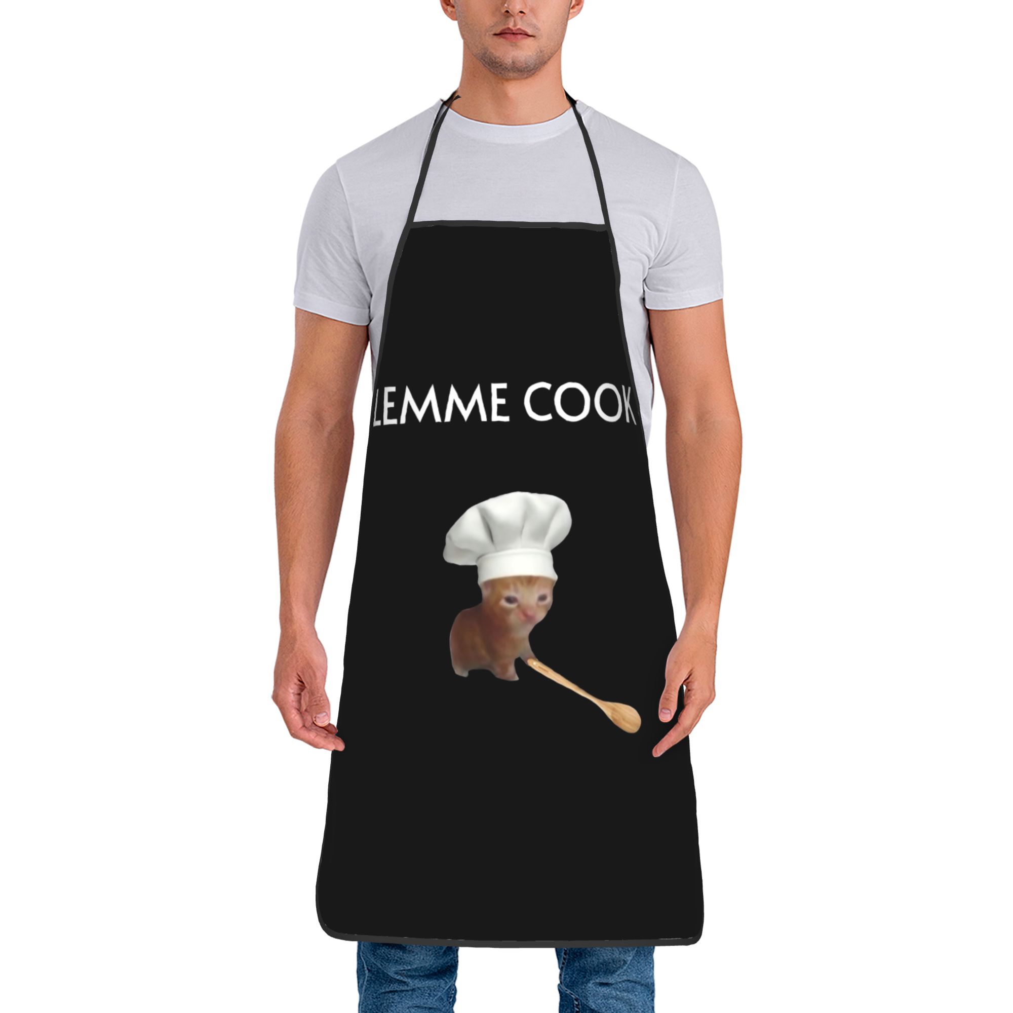 Chef Cat Kitten Meme Lemme Coo - Kitchen Gadgets Trending review and price