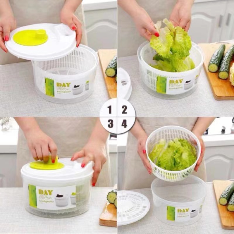 1Pc/Household Vegetable Salad  - Salad Spinner review and price