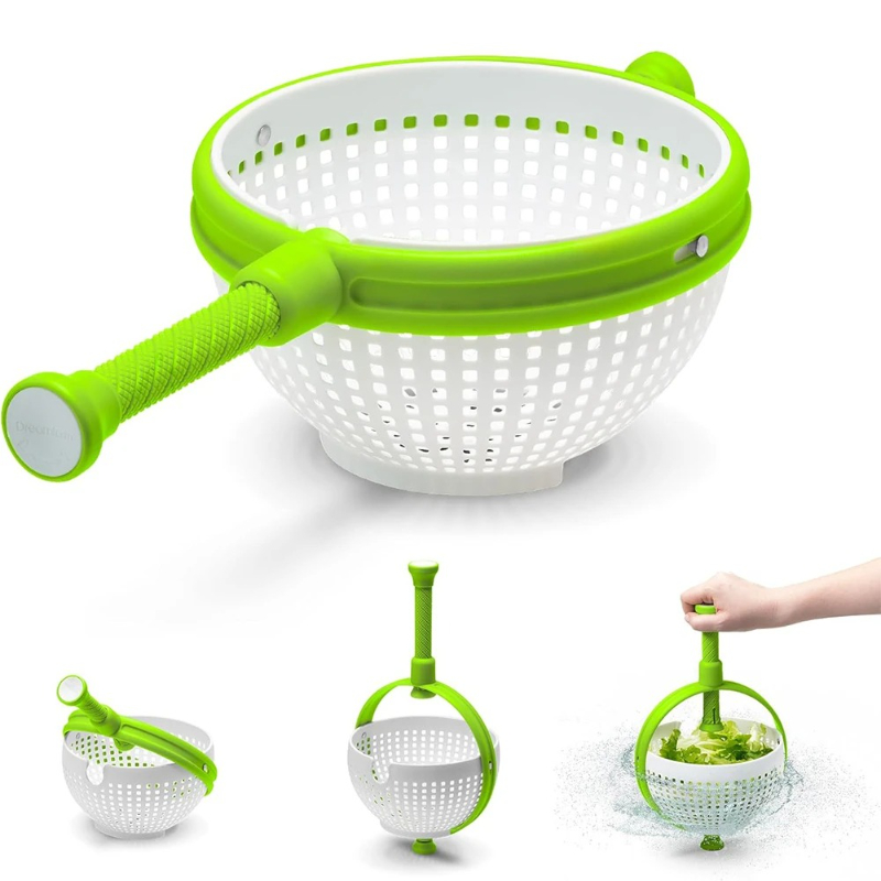 Large Capacity Salad Spinner 2 - Salad Spinner review and price