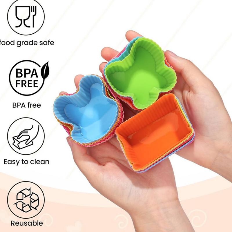 8 Pcs Silicone Lunch Box Divid - Silicone Baking Mat review and price