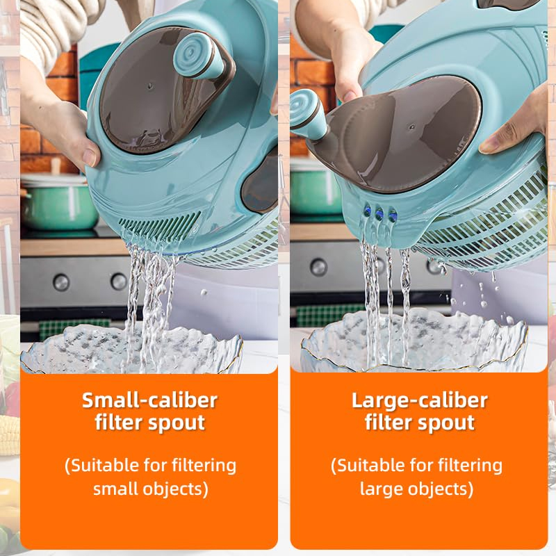 Lettuce Spinner with Double Dr - Salad Spinner review and price
