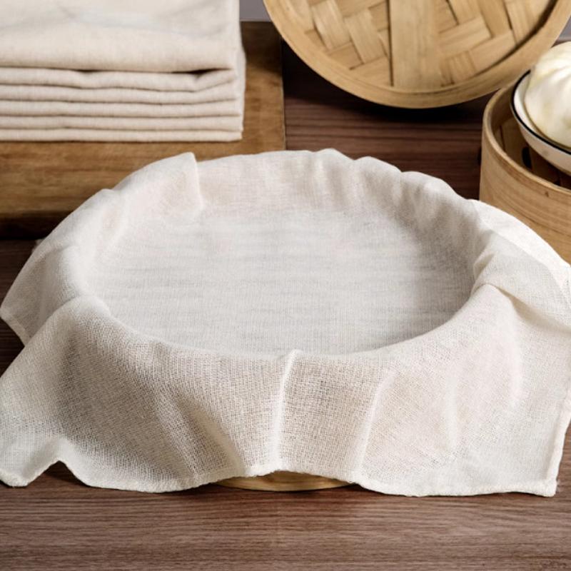 3Pcs Round Pure Cotton Steamer - Silicone Baking Mat review and price