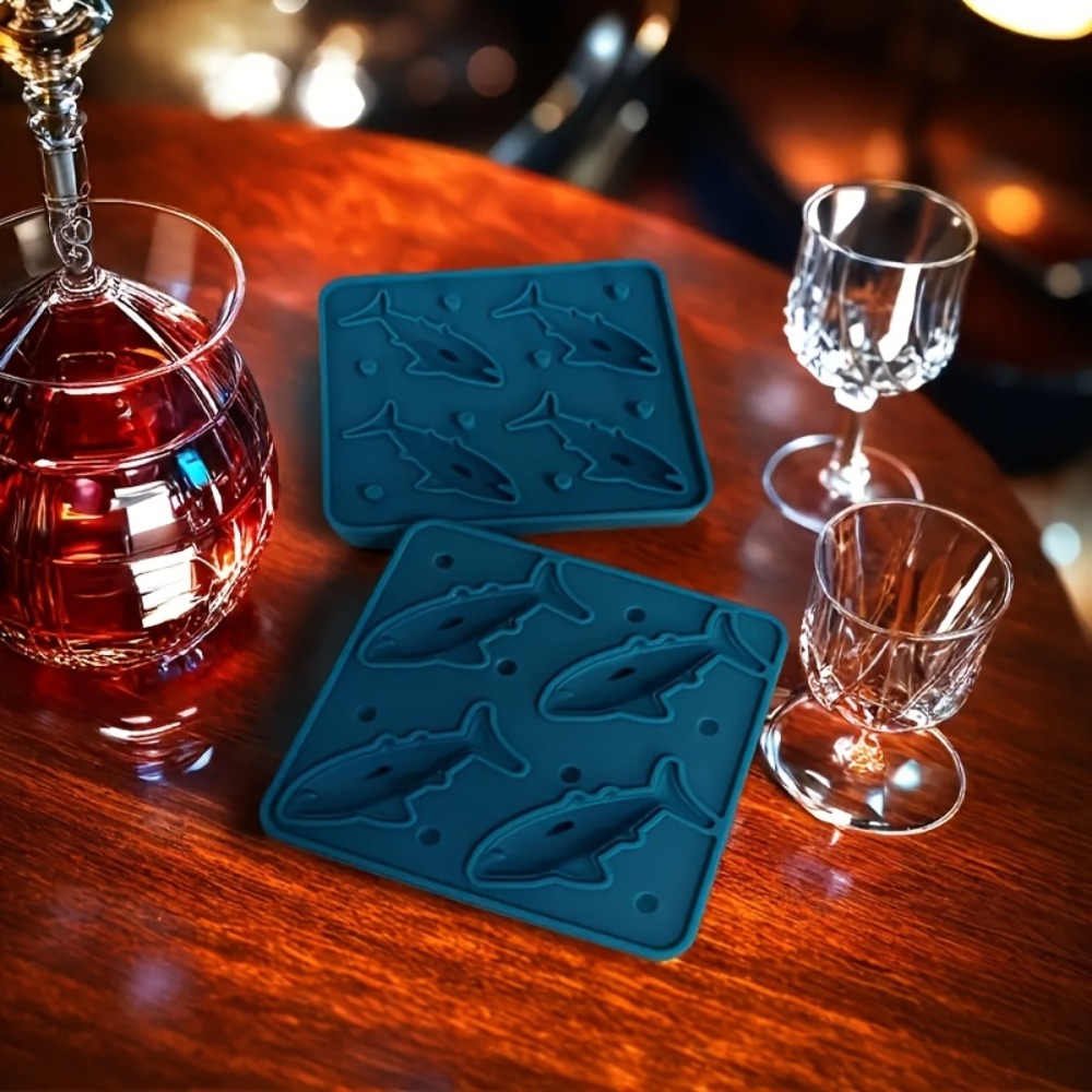 Shark Silicone Ice Cube Tray 4 - Kitchen Gadgets You Must Have review and price