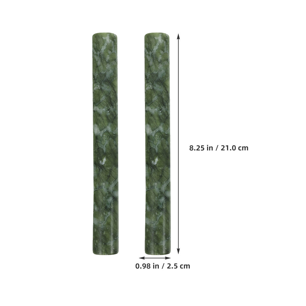 2Pcs Natural Stone Dough Rolle - Pizza Stone Baking review and price