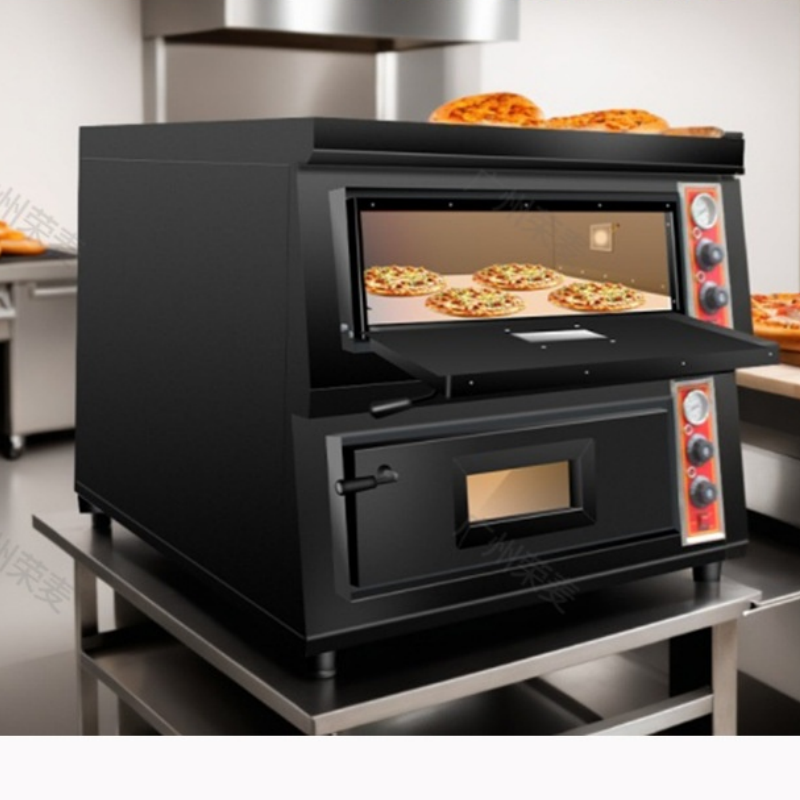 Double Deck Pizza Oven Commerc - Pizza Stone Baking review and price