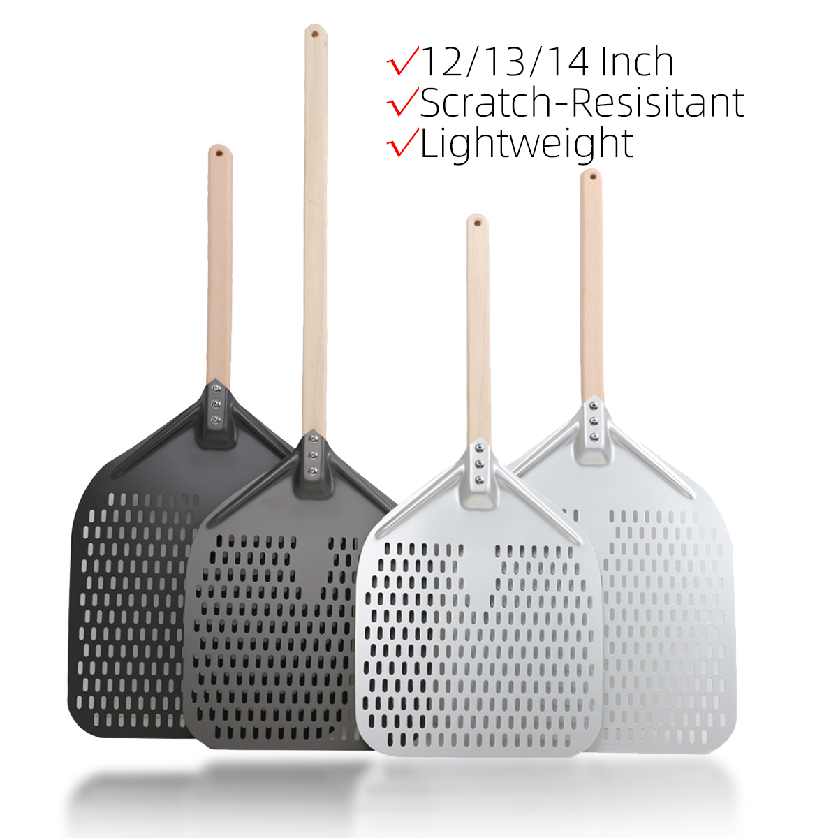 12 14 Inch Big Pizza Peel Shov - Pizza Stone Baking review and price