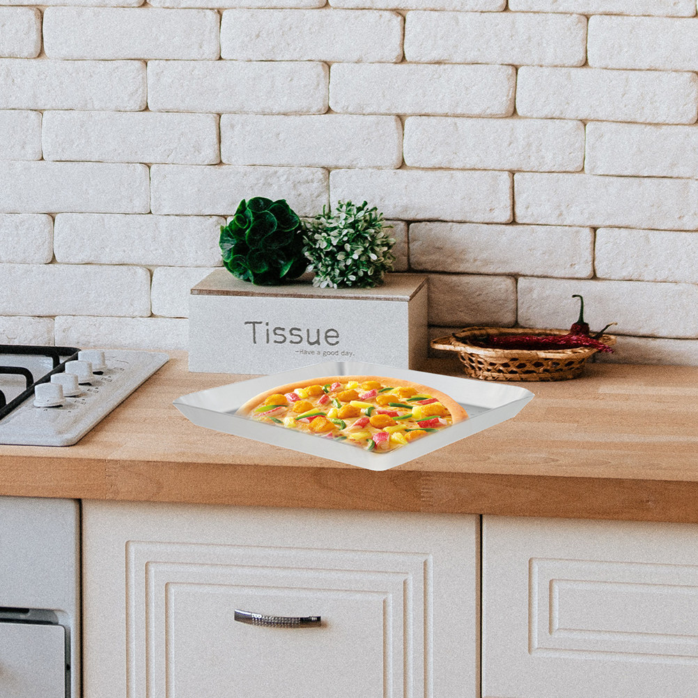 1Pcs Perforated Pizza Pan Alum - Pizza Stone Baking review and price