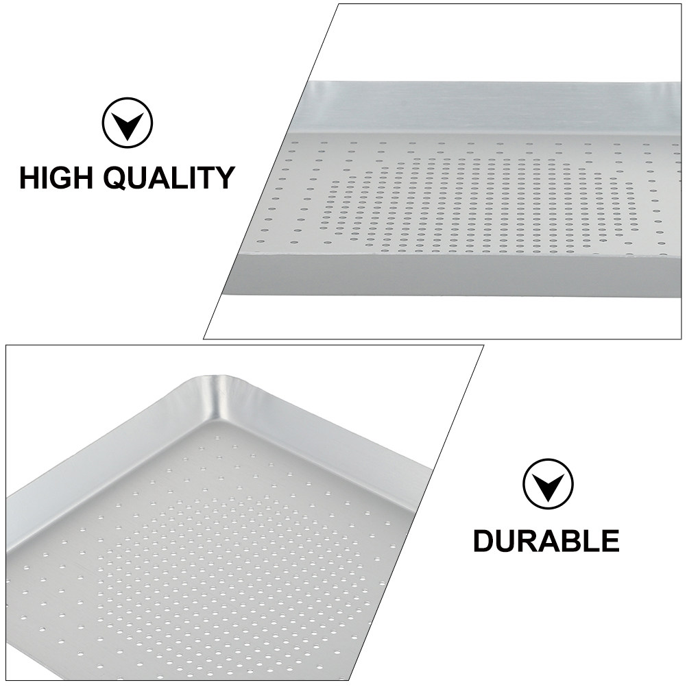 1Pcs Perforated Pizza Pan Alum - Pizza Stone Baking review and price